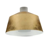 7W Led Pendant Light (Acrylic) - Gold Lamp Shade  250*190mm 3000K