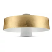 7W Led Pendant Light (Acrylic) - Gold Lamp Shade 3400*190mm 4000K