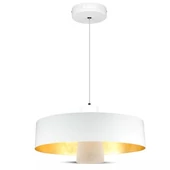 7W Led Pendant Light (Acrylic) - White Lamp Shade  340*190mm 3000K