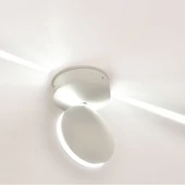 7W LED Wall Light White Body 4000K IP65