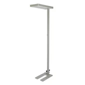 V-TAC 80W ezüst LED dimmelhető állólámpa, természetes fehér - SKU 8523