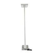 V-TAC 80W ezüst LED dimmelhető állólámpa, természetes fehér - SKU 8523