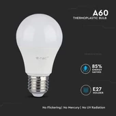 V-TAC 8.5W E27 hideg fehér LED égő - SKU 254