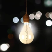 V-TAC 8W borostyán E27 meleg fehér dimmelhető filament LED égő - SKU 7461