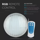 V-TAC 8W LED medencevilágítás, IP68, RGB - SKU 7558