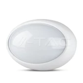 V-TAC 8W ovális IP54 LED lámpa, fehér, természetes fehér - SKU 1263