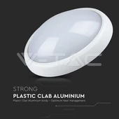 V-TAC 8W ovális IP54 LED lámpa, fehér, természetes fehér - SKU 1263