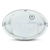V-TAC 8W ovális IP54 LED lámpa, fehér, természetes fehér - SKU 1263