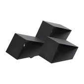 9W LED Wall Light Black Body 3000K IP20