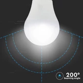 V-TAC 9W E27 hideg fehér 3 lépésben dimmelhető LED égő csomag (2 db) - SKU 7290