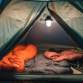 V-TAC akkumulátoros kempinglámpa, 3W SMD és 2W, állítható színhőmérséklettel - SKU 23337