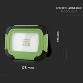 10W LED Floodlight Rechargeable SAMSUNG CHIP USB + SOS Function IP44 6400