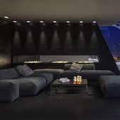 1xAR111 Fitting Black