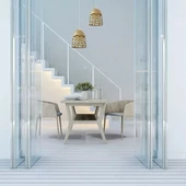 Pendant Light Champean Gold With Gold Canopy