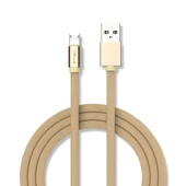 1 M Micro USB Cable Gold - Ruby Series