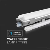 LED Waterproof Lamp Fitting 120cm 1*18W 6400K