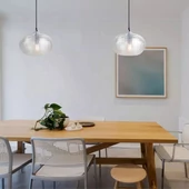 Pendant Light Diamond Cut Glass Transparent  Ф350мм