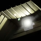 30W LED PIR Sensor Floodlight SAMSUNG CHIP White Body 4000K 1M Cable