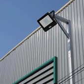 V-TAC beépített mozgásérzékelős LED reflektor 50W hideg fehér, fekete házzal - SKU 20291