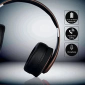 Bluetooth Wireless Headphone With Adjustable Head 500mAh Brow W/BAG