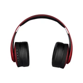 Bluetooth Wireless Headphone With Adjustable Head 500mAh Red W/BAG