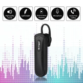 Headset Bluetooth 70mAh Black