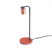 Designer Table Lamp With E27 Holder + Switch Red Bronzе