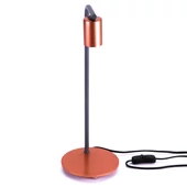 Designer Table Lamp With E27 Holder + Switch Red Bronzе