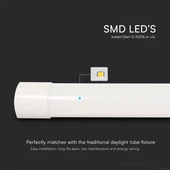 V-TAC bútor, - és pultvilágító LED lámpa 117cm 40W CCT - SKU 23680