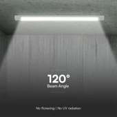 V-TAC bútor, - és pultvilágító LED lámpa 117cm 40W CCT - SKU 23680