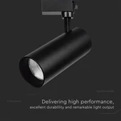 V-TAC COB LED sínes spotlámpa állítható 35W CRI>90 természetes fehér - SKU 20486