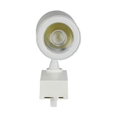 V-TAC LED 10°-os sínes spotlámpa, mozgatható fejjel, 35W meleg fehér - SKU 211255
