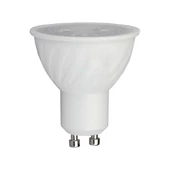 LED Spotlight SAMSUNG CHIP - GU10 6.5W Ripple Plastic Lens Cover 110° Dimmable 3000K