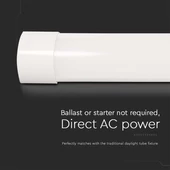 V-TAC CREE LED bútor, - és pultvilágító LED lámpa 117cm 40W természetes fehér - SKU 203516