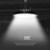 V-TAC csarnokvilágító LED lámpa 200W, 120°, állítható színhőmérséklettel, 135 Lm/W - SKU 10467