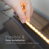COB LED set - DC24 COB LED, 420 LEDs/m, with power supply, 6400K