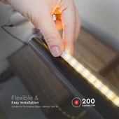 LED Strip -  90 LEDS/M 24V IP20 4000K 120° 4W/M 200LM/W