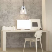 Pendant Designer Light Glass Cone Shape Bulb Down Ф300мм