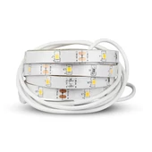 V-TAC dimmelhető LED szalag szett mozgásérzékelővel SMD 2835, 30 db/m természetes fehér - SKU 2549