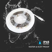 V-TAC elemes LED szalag szett mozgásérzékelővel IP65 SMD 2835, 30 db/m természetes fehér - SKU 2574