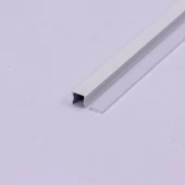 V-TAC falon kívüli fehér színű alumínium LED szalag profil, fehér fedlappal 2m - SKU 3366