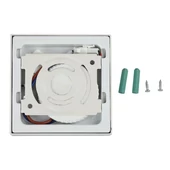 V-TAC falon kívüli mennyezeti szögletes LED panel 12W meleg fehér - SKU 4913