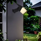 V-TAC falra/földbe szúrható napelemes lámpa, állítható színhőmérséklettel - SKU 23996