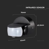 Infrared Motion Sensor Black Body