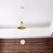 Aluminium Pendant Light  White