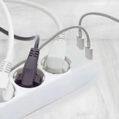 3 Ways Socket With 2 USB (3G 1.5MM2 X 5M) Polybag With Card White