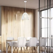 Pendant Light Cone Prism White D250*270mm