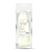 Cable Tie - 2.5* 200mm White 100pcs/Pack