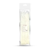 Cable Tie - 4.5*350mm White 100pcs/Pack