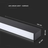 LED Linear Light SAMSUNG CHIP - 40W Surface Black Body 3000K